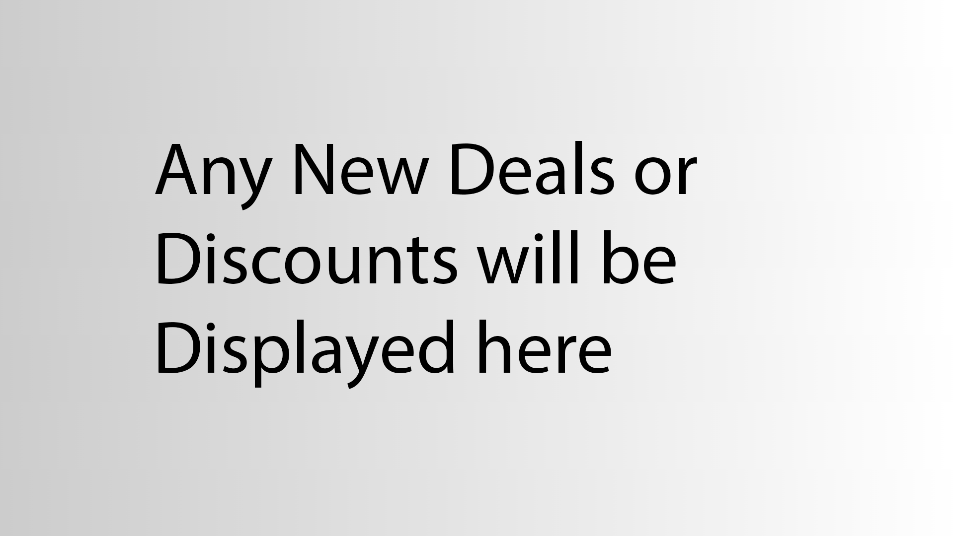 Mobile phone deals information